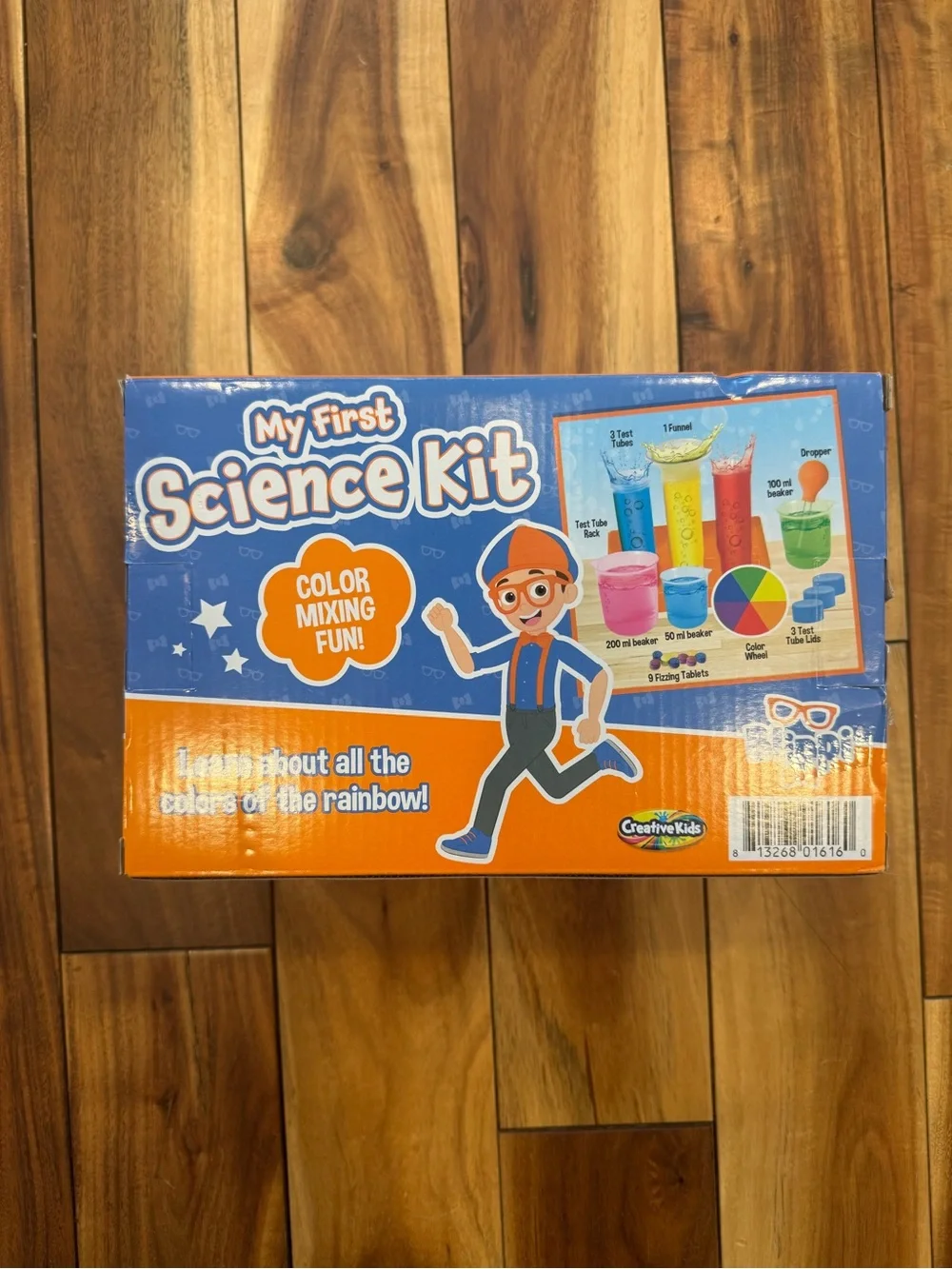 NEW Blippi My First Science Kit – Color Mixing Fun